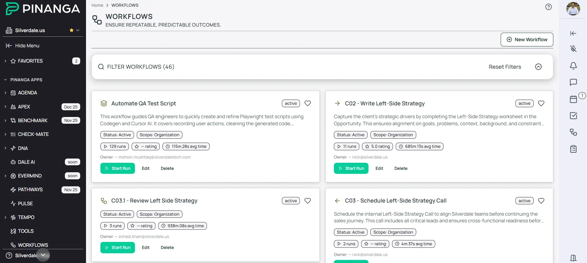 Pinanga Interface