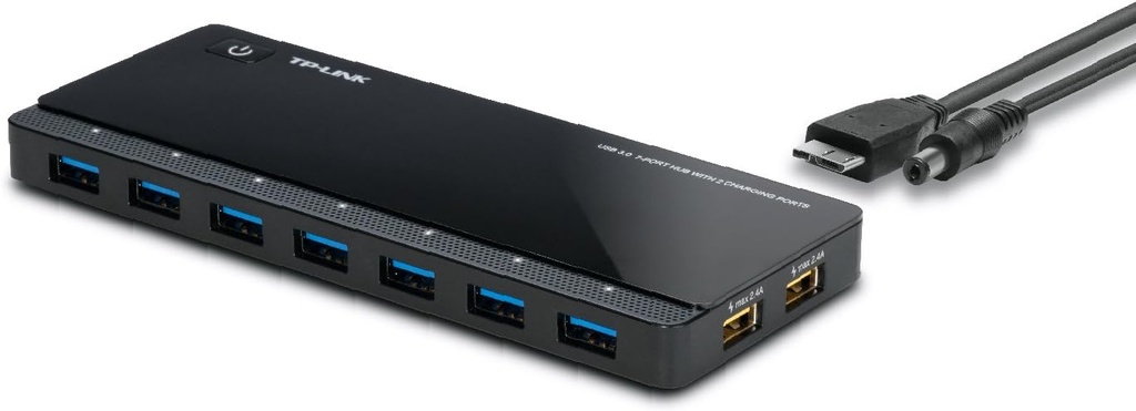 TP-Link Powered USB Hub 3.0 with 7 USB 3.0 Data Ports