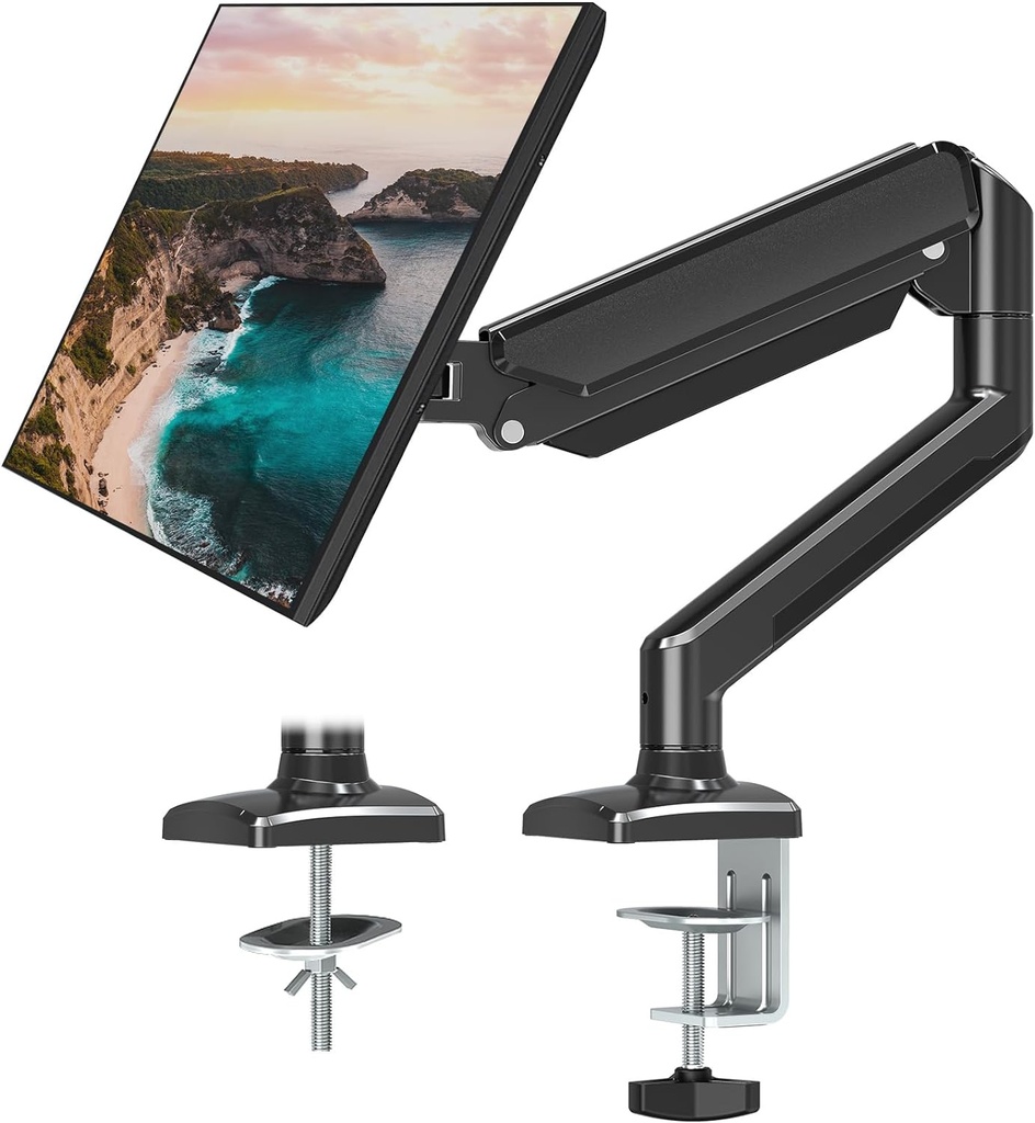 Single Monitor Mount Arm Fits Monitor up to 32 Inch