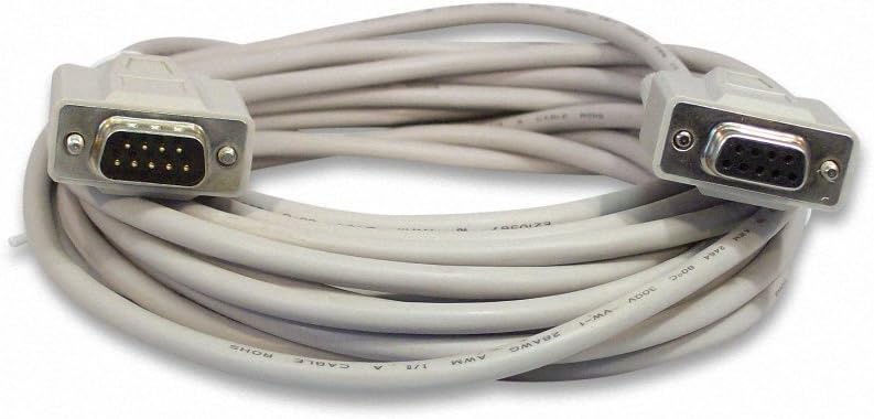 DB9 9 Pin Serial RS232 Male / Female Cable