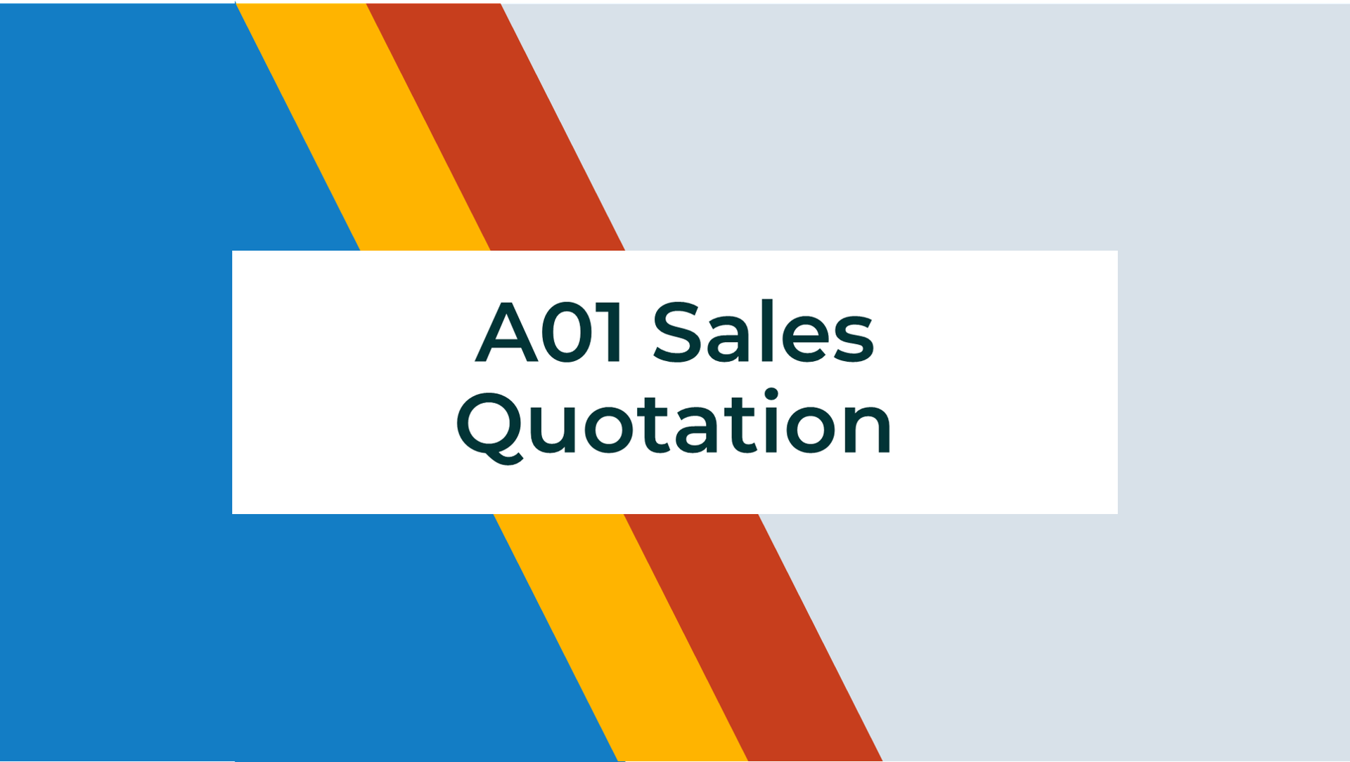 A01 - SBP - Sales Quotation (V-17)